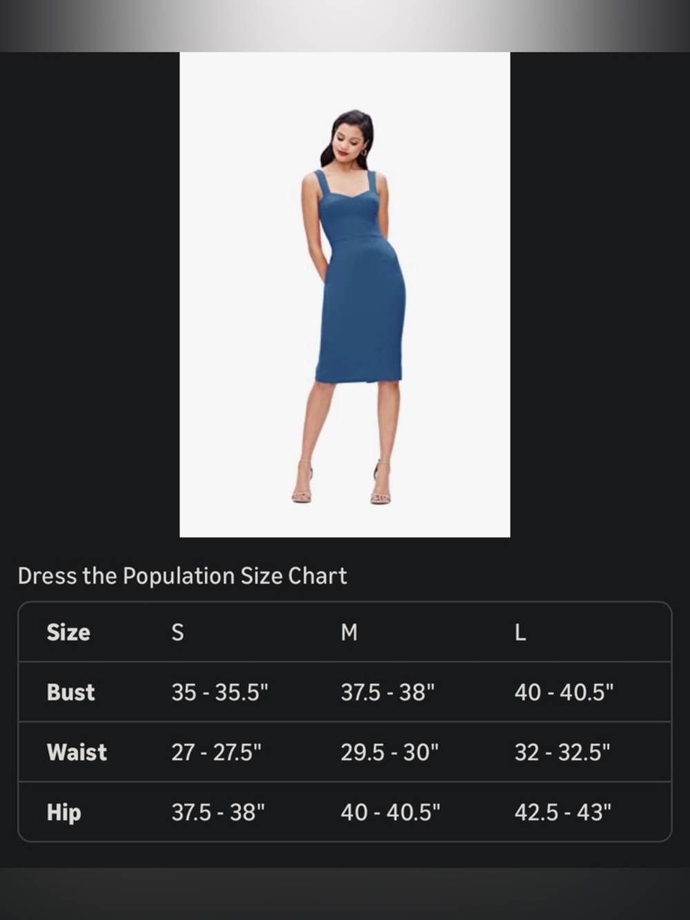 Dress the Population Slate Neck Midi Sheath Dress Nicole Sweetheart Neck Bodycon - Picture 2 of 11